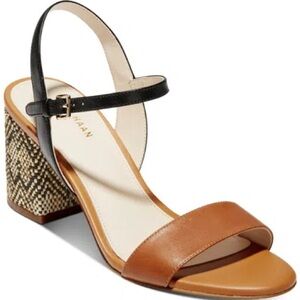 Cole Haan Josie Women's Black and Brown Sandal